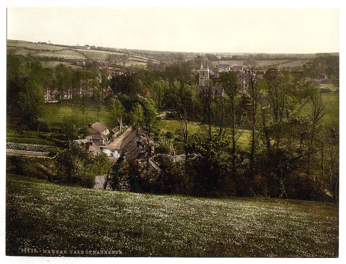 Mawgan, Vale of Lanherne, Cornwall, England