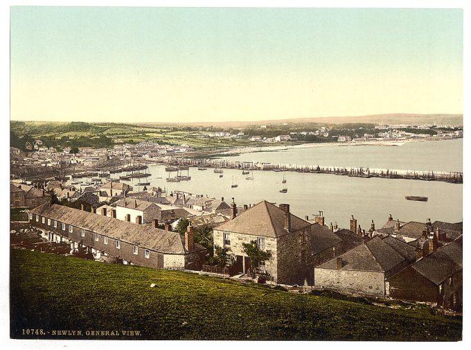 Newlyn, general view, Cornwall, England