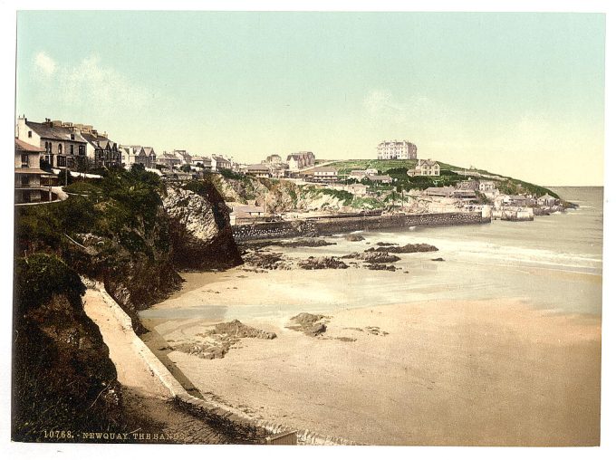 The Sands, Newquay, Cornwall, England