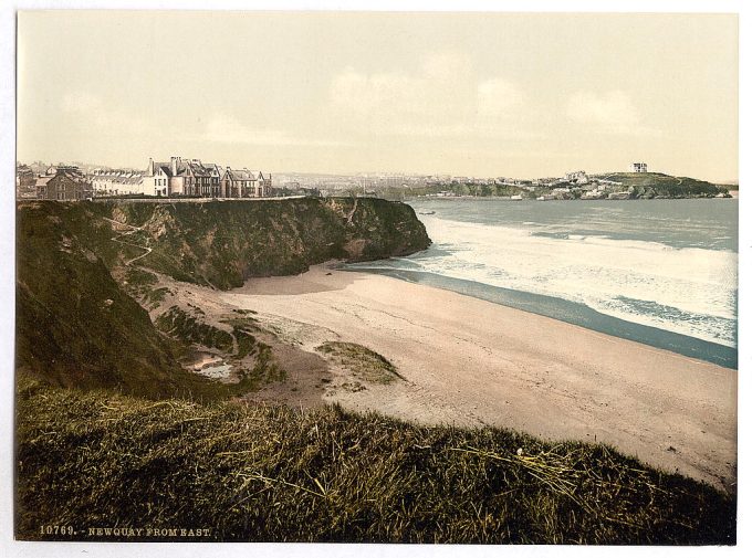 Newquay, from East, Cornwall, England