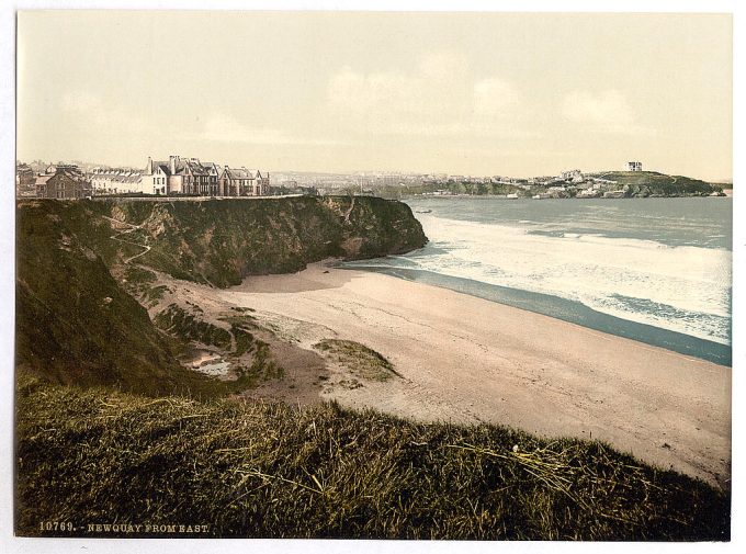 Newquay, from East, Cornwall, England