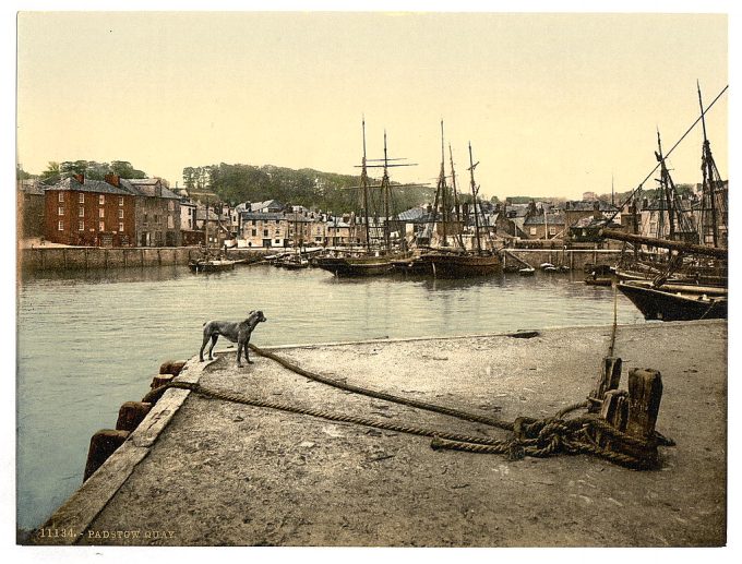 Padstow Quay, Cornwall, England