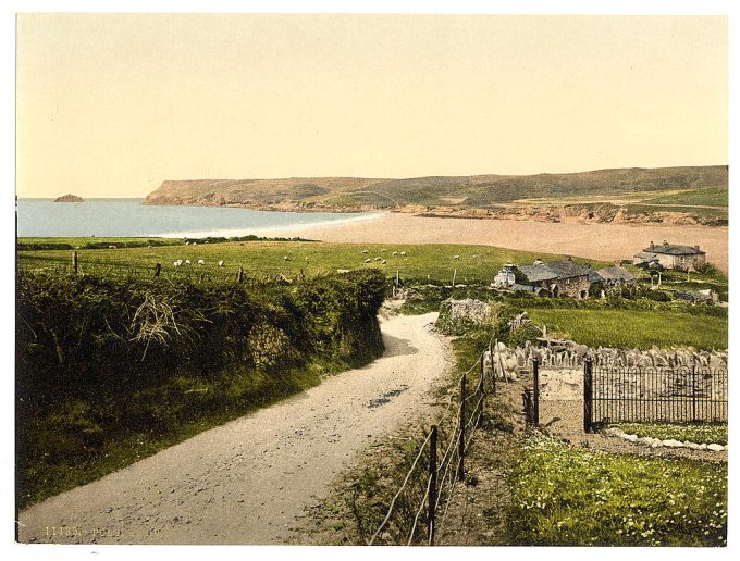 Polseath Bay, Cornwall, England