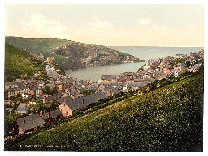 Port Isaac, looking S.W., Cornwall, England