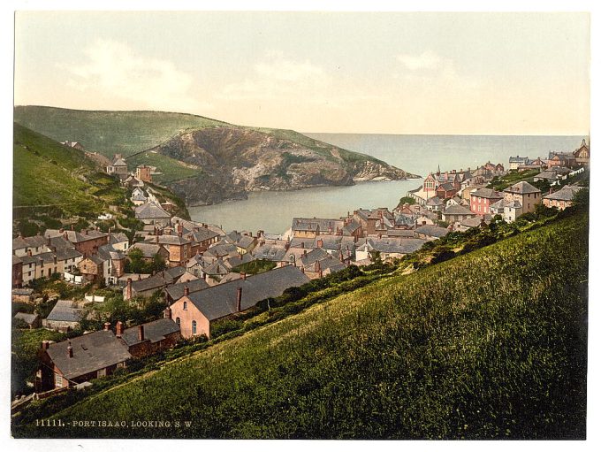 Port Isaac, looking S.W., Cornwall, England