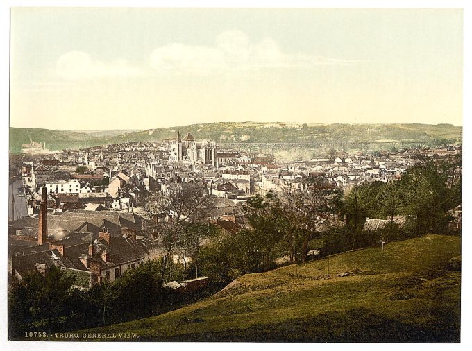 Truro, general view, Cornwall, England