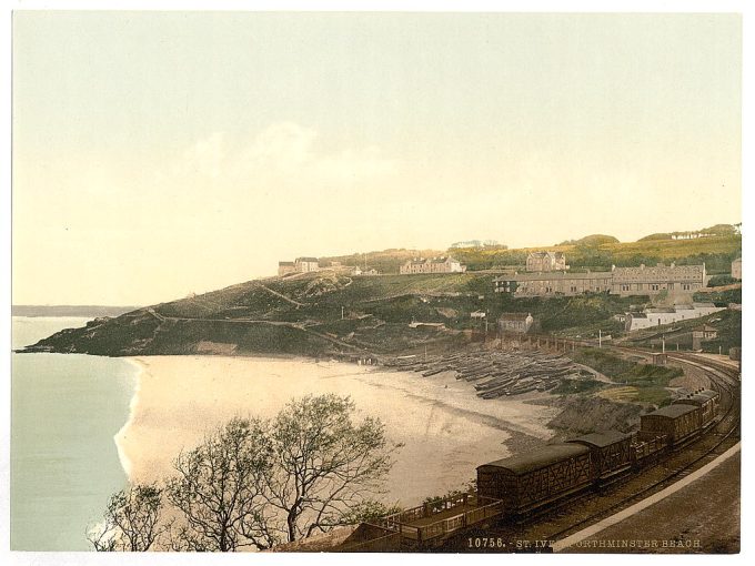 St. Ives, Porthminster Beach, Cornwall, England