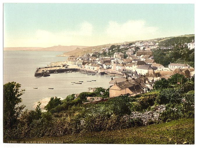 St. Mawes, near Falmouth, Cornwall, England