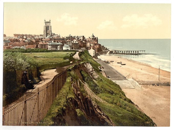 From E. Cliff, I, Cromer, England