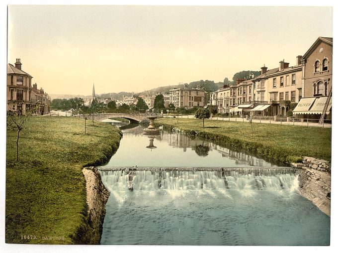 General view from cascade, Dawlish, England