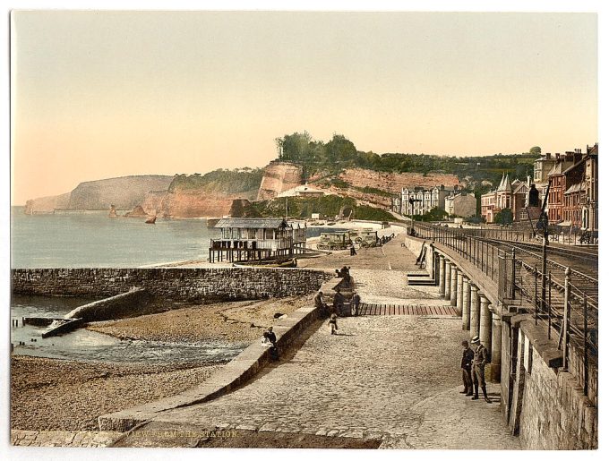 From station, Dawlish, England