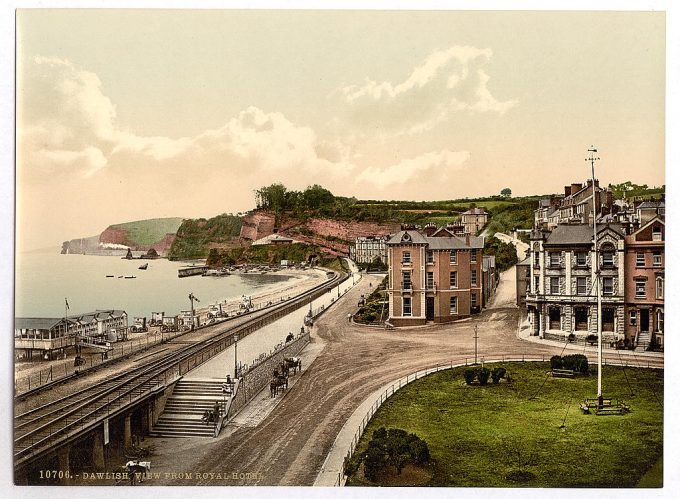 From Royal Hotel, Dawlish, England