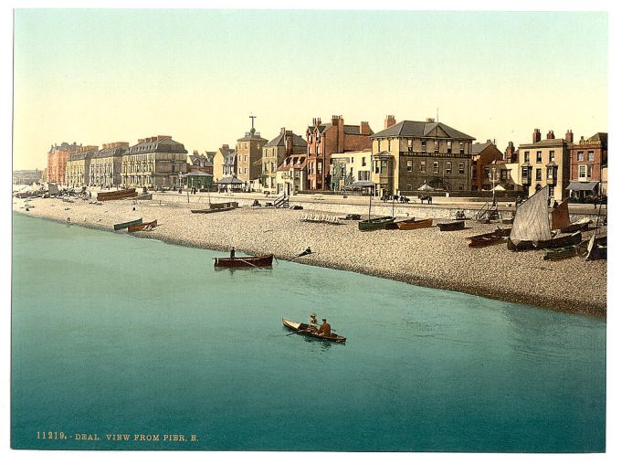 View from pier E, Deal, England