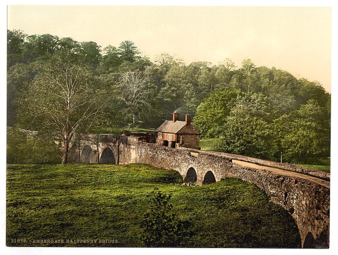 Ambergate, Halfpenny Bridge, Derbyshire, England