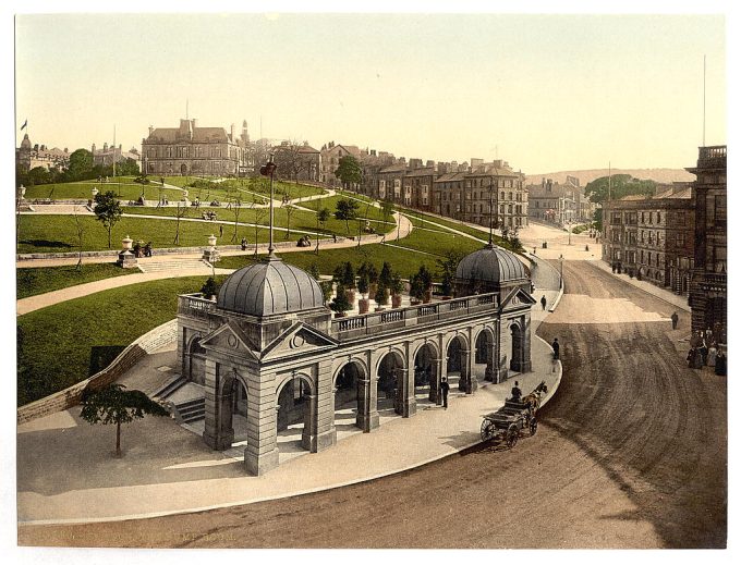 Buxton, pump room, Derbyshire, England