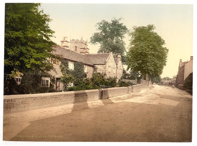 Eyam Plague Cottages, Derbyshire, England