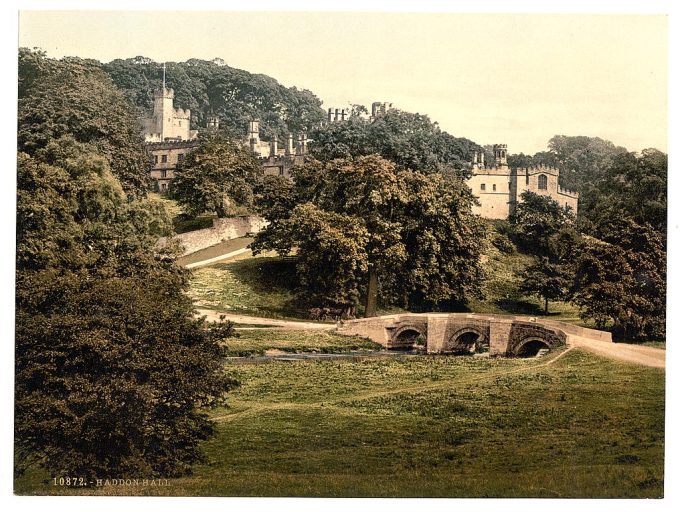 Haddon Hall, Derbyshire, England