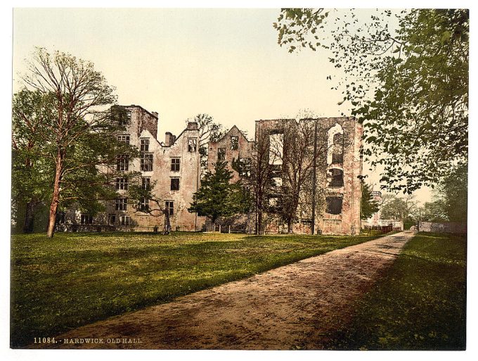 Hardwick, Old Hall, Derbyshire, England