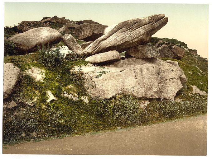 Hathersage, Toad Rock, Derbyshire, England