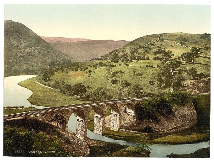 Monsal Dale II., Derbyshire, England