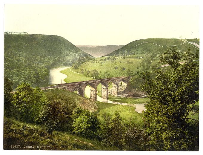 Monsal Dale III., Derbyshire, England