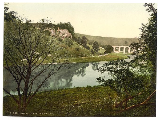 Monsal Dale, the Warren, Derbyshire, England