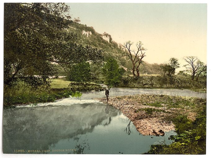 Monsal Dale, Doctor Rocks, Derbyshire, England