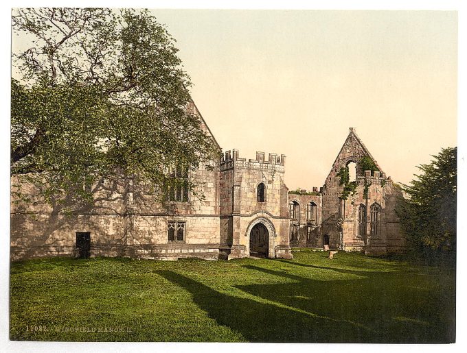 Wingfield Manor, II., Derbyshire, England