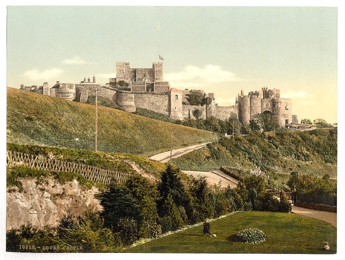 The castle, Dover, England