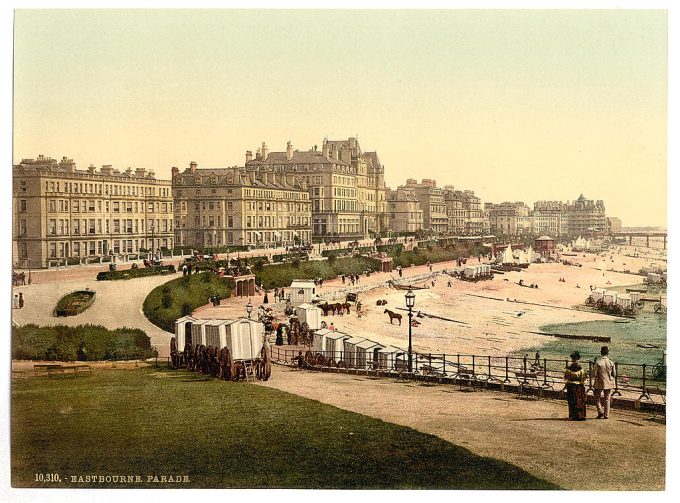 The Parade from the Wish Tower, Eastbourne, England