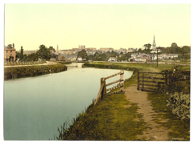 From the river, Exeter, England