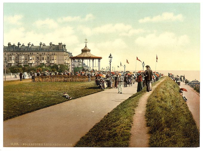 Lee's Promenade and Bandstand, Folkestone, England