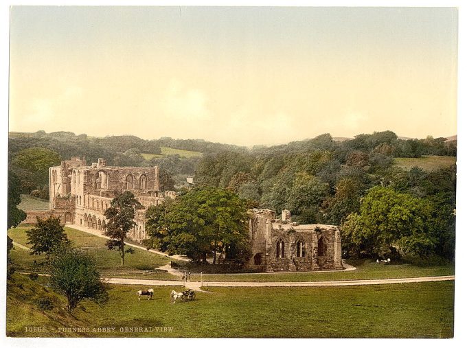 General view, Furness Abbey, England