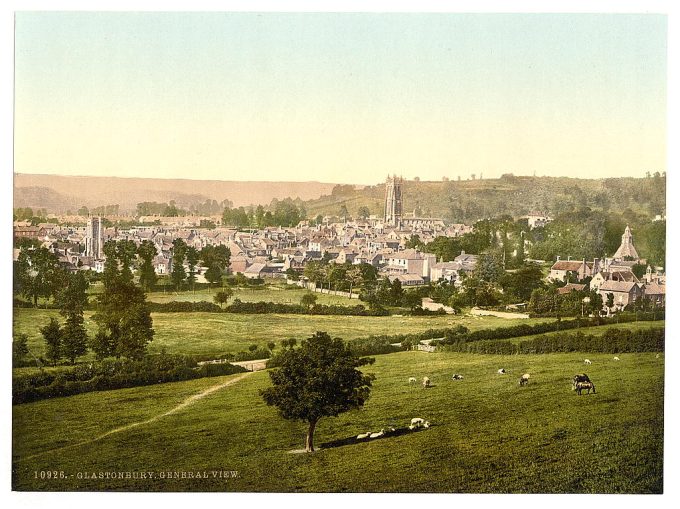 General view, Glastonbury, England