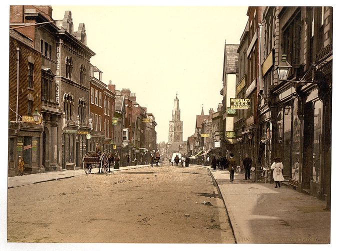 Westgate Street, Gloucester, England