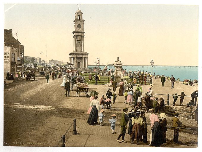 Clock tower, Herne Bay, England