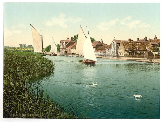 The village, Horning Village, England