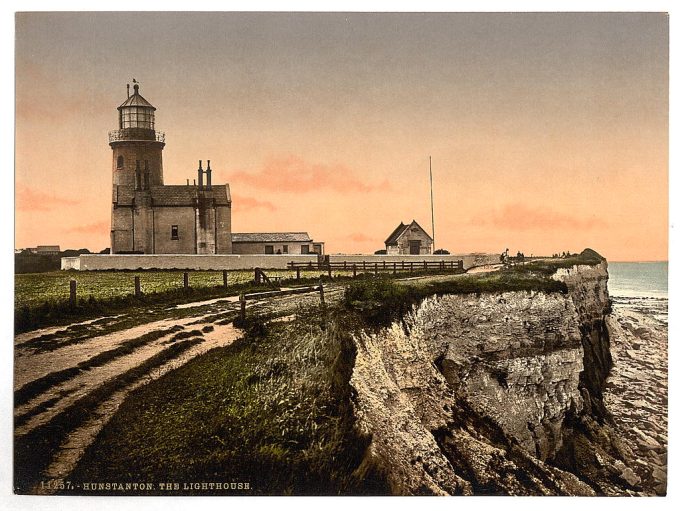 The lighthouse, Hunstanton, England