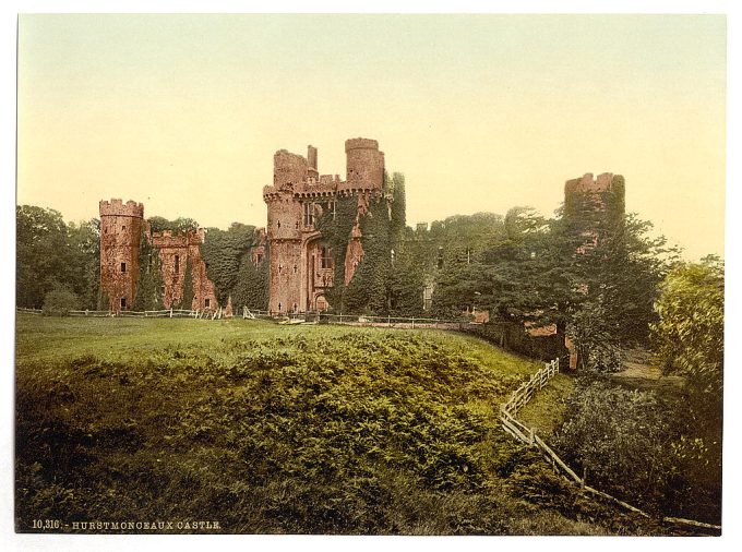 The castle, Hurstmonceux, England