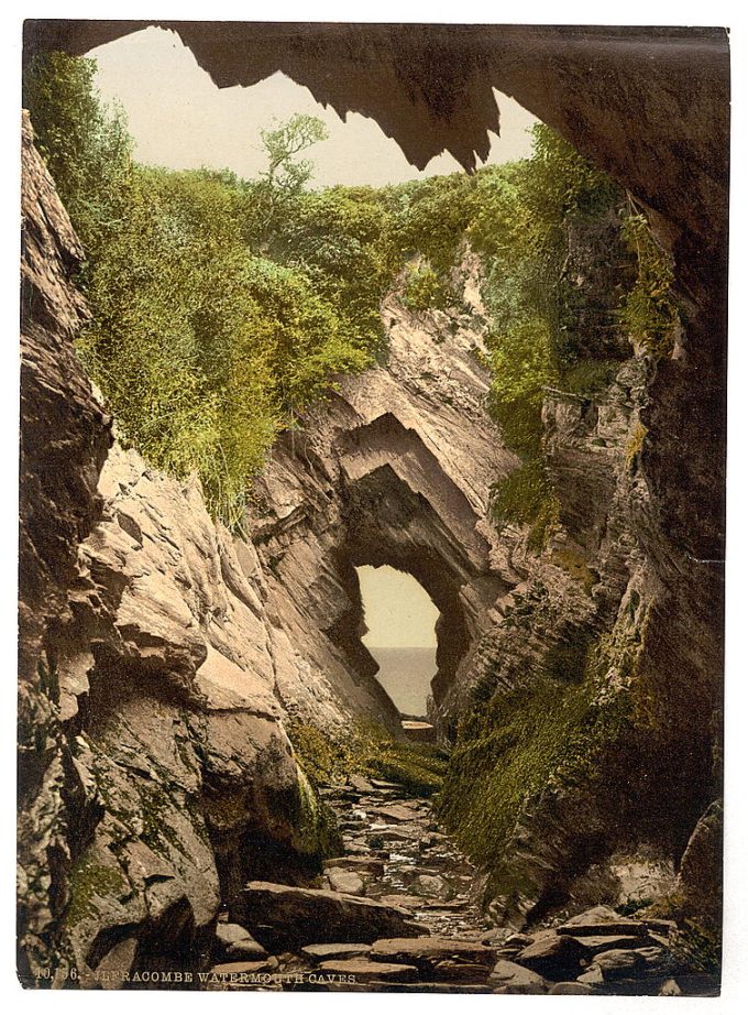 Watermouth caves, Ilfracombe, England