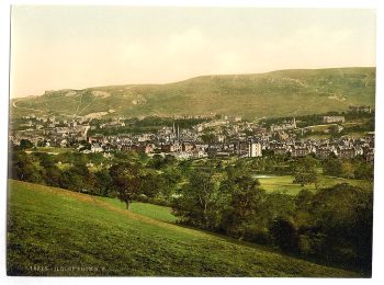 From northwest, Ilkley, England