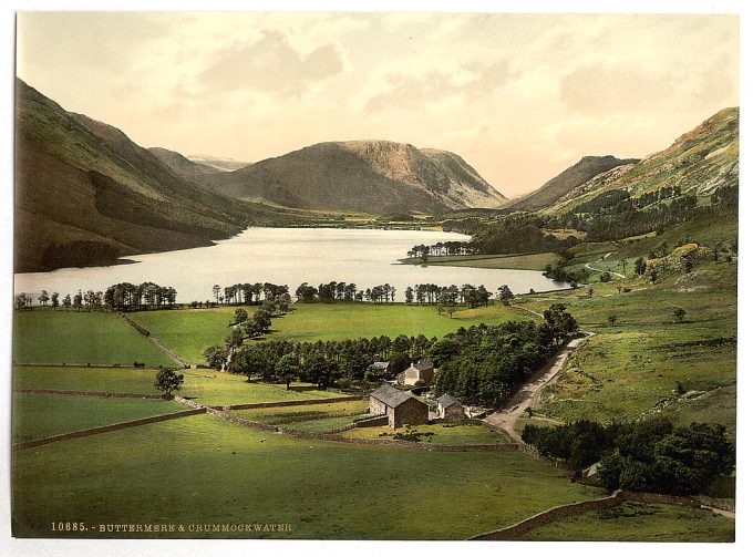 Buttermere and Crummock Water, Lake District, England