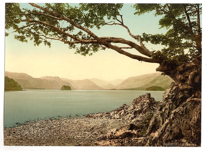 Derwentwater, Keswick, from Friars' Crag, Lake District, England