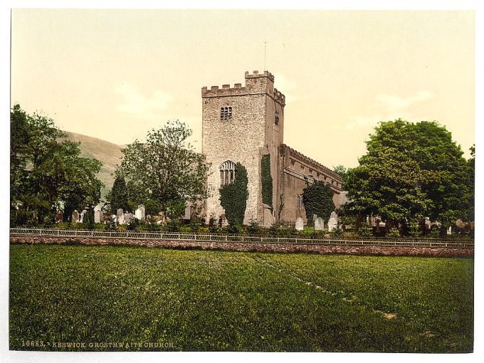 Derwentwater, Keswick, Crosthwaite Church, Lake District