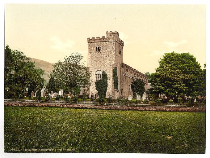 Derwentwater, Keswick, Crosthwaite Church, Lake District