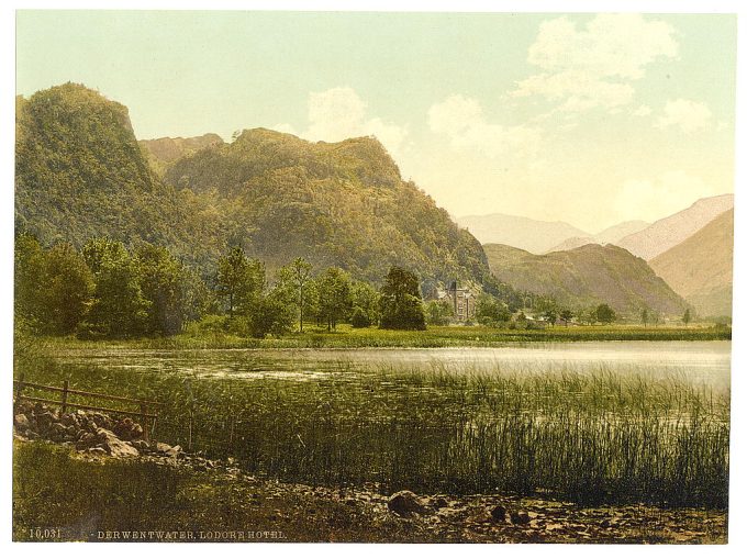 Derwentwater, Lodore Hotel, Waterlily Bay, Lake District, England