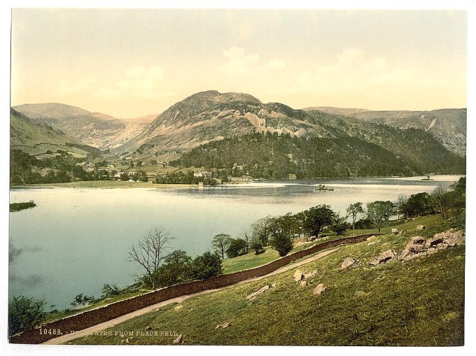 Ullswater, from Place Fell, Lake District, England