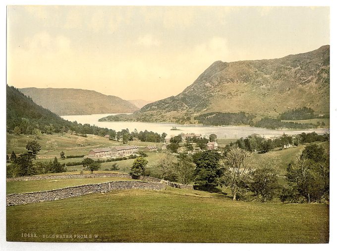 Ullswater, from S. W., Lake District, England