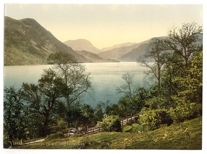 Ullswater, from Gowbarrow Park, Lake District, England