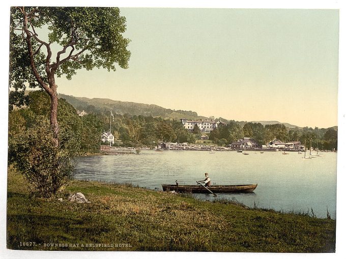 Windermere, Bowness, Bay and Belsfield Hotel, Lake District, England